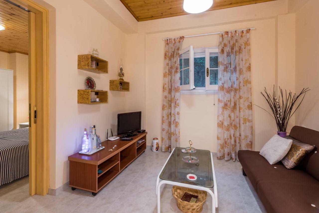 Family Holiday Apartment With Garden & Bbq Velonádes 외부 사진