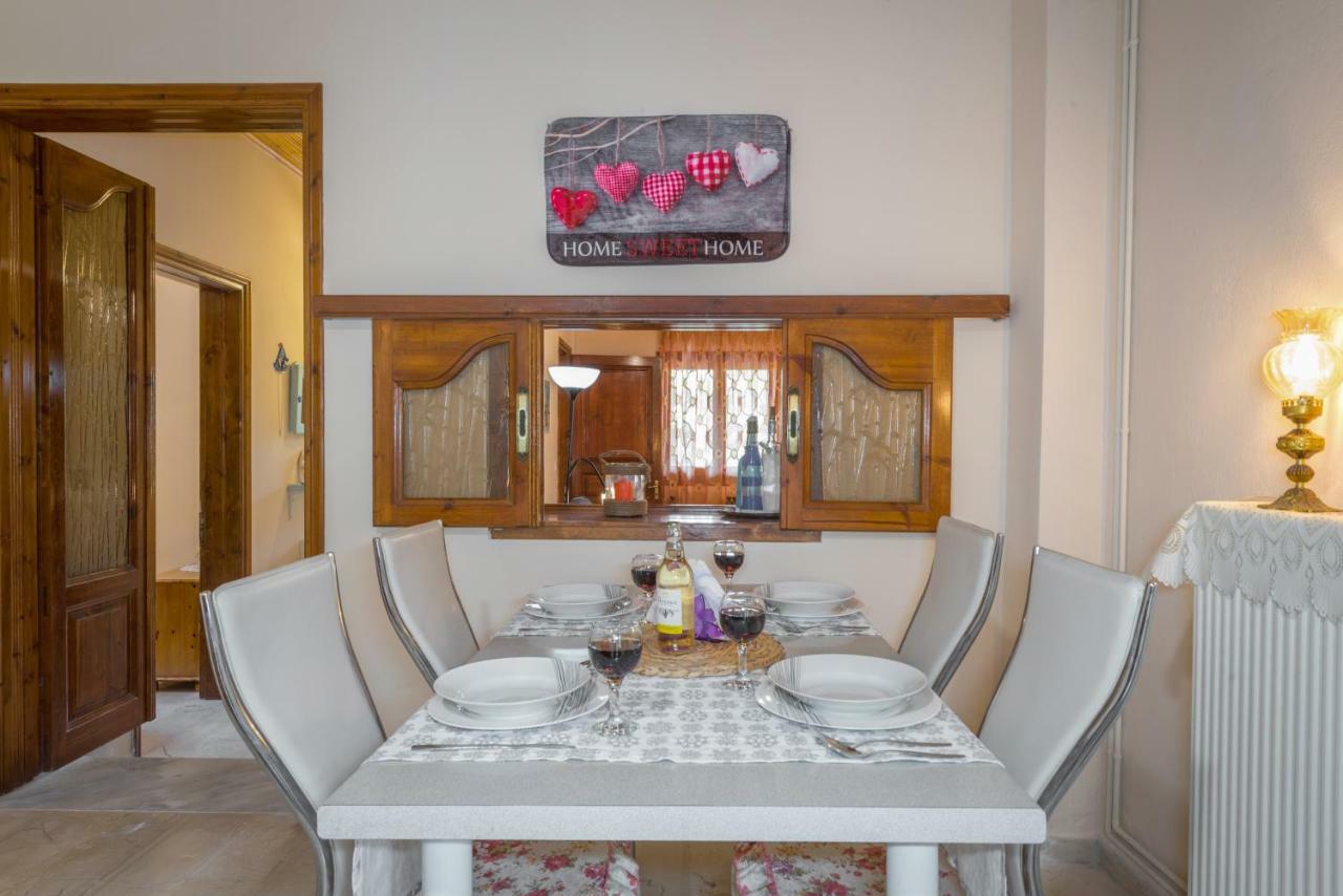 Family Holiday Apartment With Garden & Bbq Velonádes 외부 사진